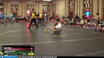 117 lbs Round 1 (6 Team) - John Kaplan, Diablo WC vs Sam Pari, Southern Regional Black