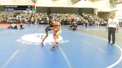 110-I2 lbs 3rd Place - Aiden Walters, Mattituck Wrestling vs Eli Medina, RedNose Wrestling School
