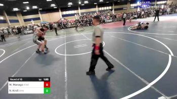 Round Of 16 - Marley Manago, Honeybadgers vs Nathaniel Kroll, Dominator Wrestling