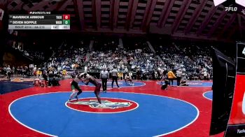 4A-215 lbs Cons. Round 1 - Deven Nopple, Walnut Grove vs Maverick Armour, Tucker