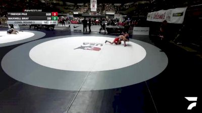 Cons. Round 2 - Trevor Pile, Bay Area Dragons Wrestling Center vs Maxwell Bray, Spring Hills Wrestling