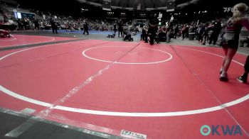 62 lbs Rr Rnd 2 - Channing Perrier, Collinsville Cardinal Youth Wrestling vs Jolee Stephens, South Central Punisher Wrestling Club