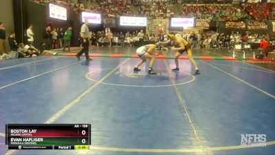 AA - 138 lbs Cons. Round 1 - Evan Hafliger, Missoula Sentinel vs Boston Lay, Helena Capital