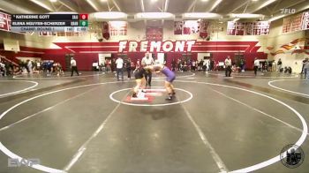 155 lbs Champ. Round 1 - Katherine Gott, Salinas vs Elena Nguyen-scherzer, Granada