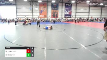 113 lbs Rr Rnd 1 - Major Lewis, Team Nauman Silver Fox vs Drew Davis, Patton Trained Blue