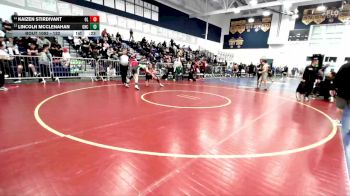 132 lbs Cons. Round 5 - Kaizen Stirdivant, Orange Lutheran vs Lincoln McClenahan, Granada Hills Charter