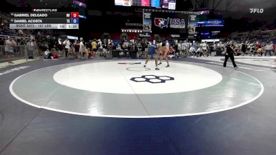157 lbs Cons. Rd Of 16 - Gabriel Delgado, NV vs Daniel Acosta, TX
