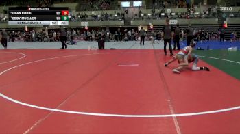 85 lbs Cons. Round 2 - Eddy Mueller, Bison Wrestling Club vs Dean Flege, LAW