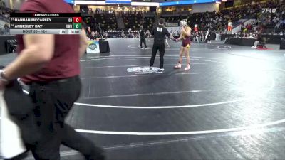 124 lbs Champ. Round 1 - Hannah McCarley, Gannon University vs Annesley Day, Wisconsin - Oshkosh