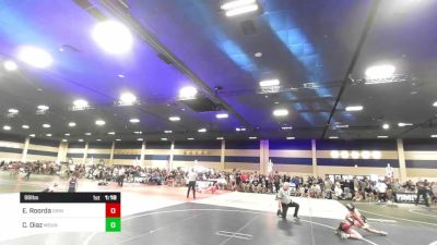 98 lbs Quarterfinal - Everett Roorda, Grindhouse WC vs Cole Diaz, Mountain View Scrapprs