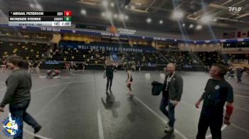 100 lbs Quarterfinal - Mckenzie Steinke, New Lenox (Lincoln-Way Central) vs Abigail Peterson, Denver