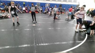 120 lbs Round 3 - Carson Padgett, Unaffiliated vs Konner Partin, Mighty Warriors Wrestling Acad