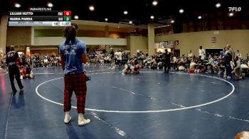 152 lbs Quarterfinal - Maria Parra, Bartlett vs Lillian Hutto, Rayne Wrestling Club