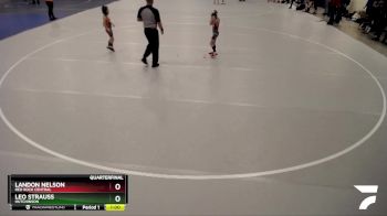 54B Quarterfinal - Leo Strauss, Hutchinson vs Landon Nelson, Red Rock Central