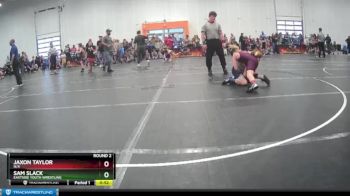 95 lbs Round 2 - Jaxon Taylor, N/a vs Sam Slack, Eastside Youth Wrestling