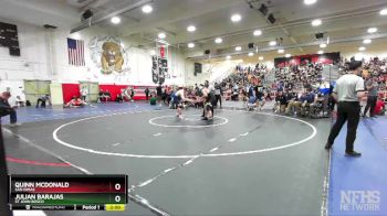 170 lbs Champ. Round 1 - Quinn McDonald, San Dimas vs Julian Barajas, St John Bosco