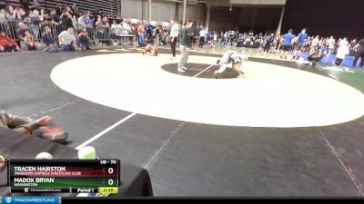 70 lbs Cons. Round 2 - Tracen Hairston, Takedown Express Wrestling Club vs Madox Bryan, Washington