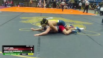 3 - 165 lbs Cons. Semi - Wyatt Neel, Liberty Christian Academy vs Sebastian Gabarrete, Culpeper County