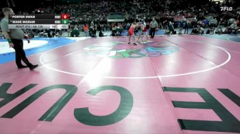 4A 126 lbs Cons. Semi - Wade Ingram, Homedale vs Porter Swan, Homedale