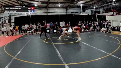 74 kg Cons. Round 10 - Matthew Bianchi, Arkansas Regional Training Center vs Sean Seefeldt, Pennsylvania RTC