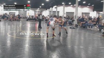 148 lbs Rr Rnd 2 - Cody Mirarchi, Mat Warriors Fire - BHSE vs Jason DEMARCO, Triple T Elite - BHSE