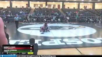 138 lbs 2nd Wrestleback (16 Team) - Quincy Lynch, Austin Vandegrift vs Mason Gordon, Prosper