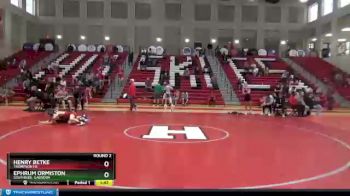 126 lbs Round 2 - Henry Betke, Thompson HS vs Ephrum Ormiston, Southside, Gadsden