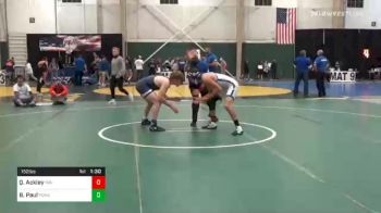 152 lbs 3rd Place - Quenton Ackley, Ravenna vs Brian Paul, Powerhouse