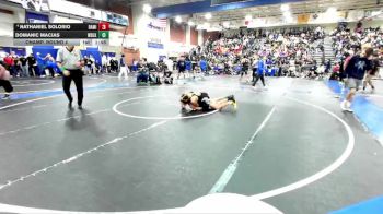 106 lbs Champ. Round 4 - Domanic Macias, Woodlake Union vs Nathaniel Solorio, Damien