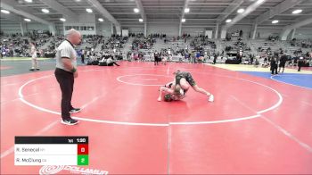 132 lbs Round Of 64 - Ryan Senecal, NY vs Rush McClung, GA