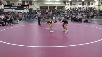 JV-1 lbs Round 2 - Kennedy Goodwin, Linn-Mar vs Mazy Druschel, Vinton-Shellsburg