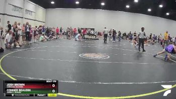 130 lbs 1st Place Match - Conner Beaudin, James F. Byrnes vs Josh Brown, Carolina Reapers