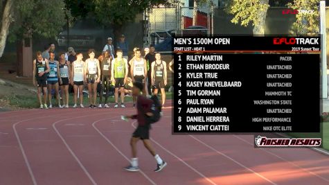 Open Men's 1500m - Jordan Mann 3:39!