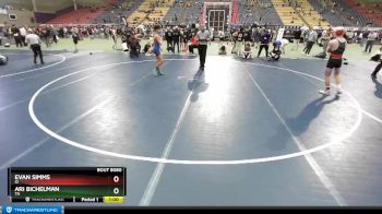 112-112 B Round 1 - Evan Simms, ID vs Ari Bichelman, TN