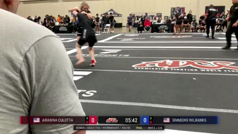 Arianna Culotta vs Simmons Wilbanks 2025 ADCC Orlando Open/Youth Trials