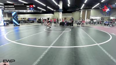145 lbs Rr Rnd 3 - Lilli Ramos, Borger Wrestling Club vs Zoe Sonnier, Legacy Wrestling Club