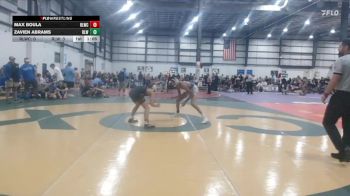 113 lbs Max Boula, RED LION WRESTLING CLUB vs Zavien Abrams, REAL LIFE WRESTLING CLUB