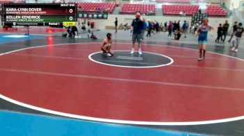 98-105 lbs Round 3 - Kara-Lynn Dover, Roundtree Wrestling Academy vs Kollen Kendrick, Glasgow Wrestling Academy