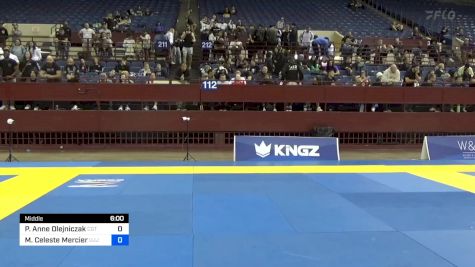 Paeton Anne Olejniczak vs Marisa Celeste Mercier 2024 Pan IBJJF Jiu-Jitsu No-Gi Championship