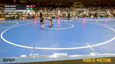 66 lbs Final - Quinn Cannici, Cordoba Trained vs Kyara Barral, LAWC