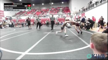 61 lbs Consi Of 4 - Hayes Flanagan, Rough Riders vs Richie Rios, Tuttle Wrestling