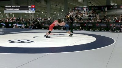65 kg 3rd Place Match - Reece Movahed, American Dream Wrestling Club vs Thomas Banas, Illinois