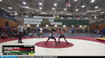 126 lbs Cons. Round 4 - Nathaniel Freitas, Vista Murrieta vs Samuel Yokoyama, Los Alamitos