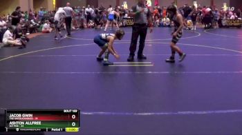 75 lbs 1st Place Match - Jacob Gwin, The Untouchables vs Ashton Allfree, Sly Fox