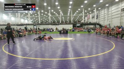 145 lbs Mackenna Webster, Michigan Blue vs Harlow Skenandore, Wisconsin
