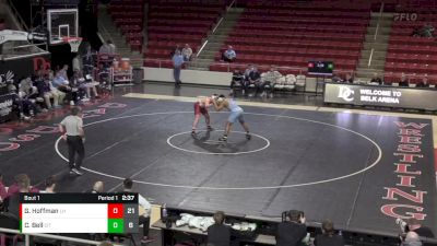 285 lbs Finals (2 Team) - Gavin Hoffman, Lock Haven vs Christian Bell, The Citadel