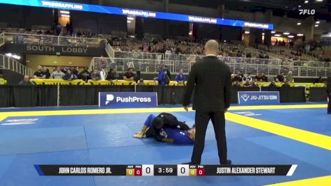 Justin Alexander Stewart vs John Carlos Romero Jr. 2025 Pan Jiu Jitsu IBJJF Championship