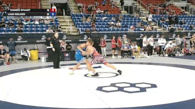 126 lbs Cons. Rd Of 16 - Tanner Stuart, Pennsylvania vs Liam Nielsen, Utah