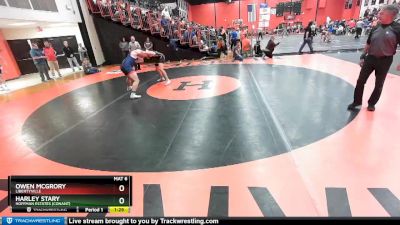 220 lbs Quarterfinal - Owen Mcgrory, LIBERTYVILLE vs Harley Stary, Hoffman Estates (CONANT)