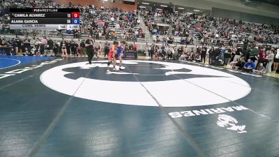 14U Girls - 100 lbs Cons. Semis - Camila Alvarez, TX vs Alana Garcia, CA